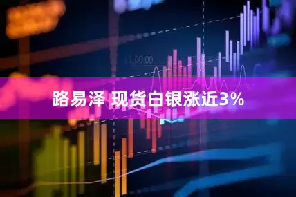 路易泽 现货白银涨近3%
