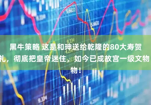 黑牛策略 这是和珅送给乾隆的80大寿贺礼，彻底把皇帝迷住，如今已成故宫一级文物！